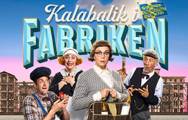 Kalabalik i fabriken