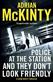 Police at the station and they don't look friendly : <a Sean Duffy thriller>