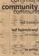 Community : dikter och lyrisk dramatik 1998-2024
