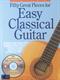 Fifty great pieces for easy classical guitar