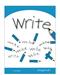 Write. <Blue>