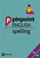 Pinpoint English Spelling Years 3 and 4