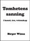 Tomhetens sanning i konst, tro, vetenskap