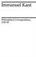 Philosophical Correspondence, 1759-1799