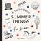 Summer Things: How to Draw Books for Kids featuring Beach Fun, Summer Camp, Picnics, and More