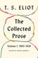 Collected Prose, Volume 1: 1905-1928