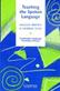 Teaching the spoken language : an approach based on the analysis of conversational English