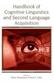 Handbook of Cognitive Linguistics and Second Language Acquisition