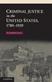 Criminal Justice in the United States, 1789–1939
