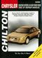 Chilton's Chrysler Concorde/Intrepid/New Yorker/LHS/Vision 1993-97 repair manual : covers all U.S. and Canadian models of Chrisler Concorde, LHS, New Yorker, Dodge Intrepid and Eagle Vision