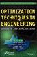 Optimization Techniques in Engineering